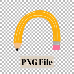 Rainbow pencil png file, Rainbow png file, School rainbow png, boho rainbow teacher png, png rainbow file, rainbow file png