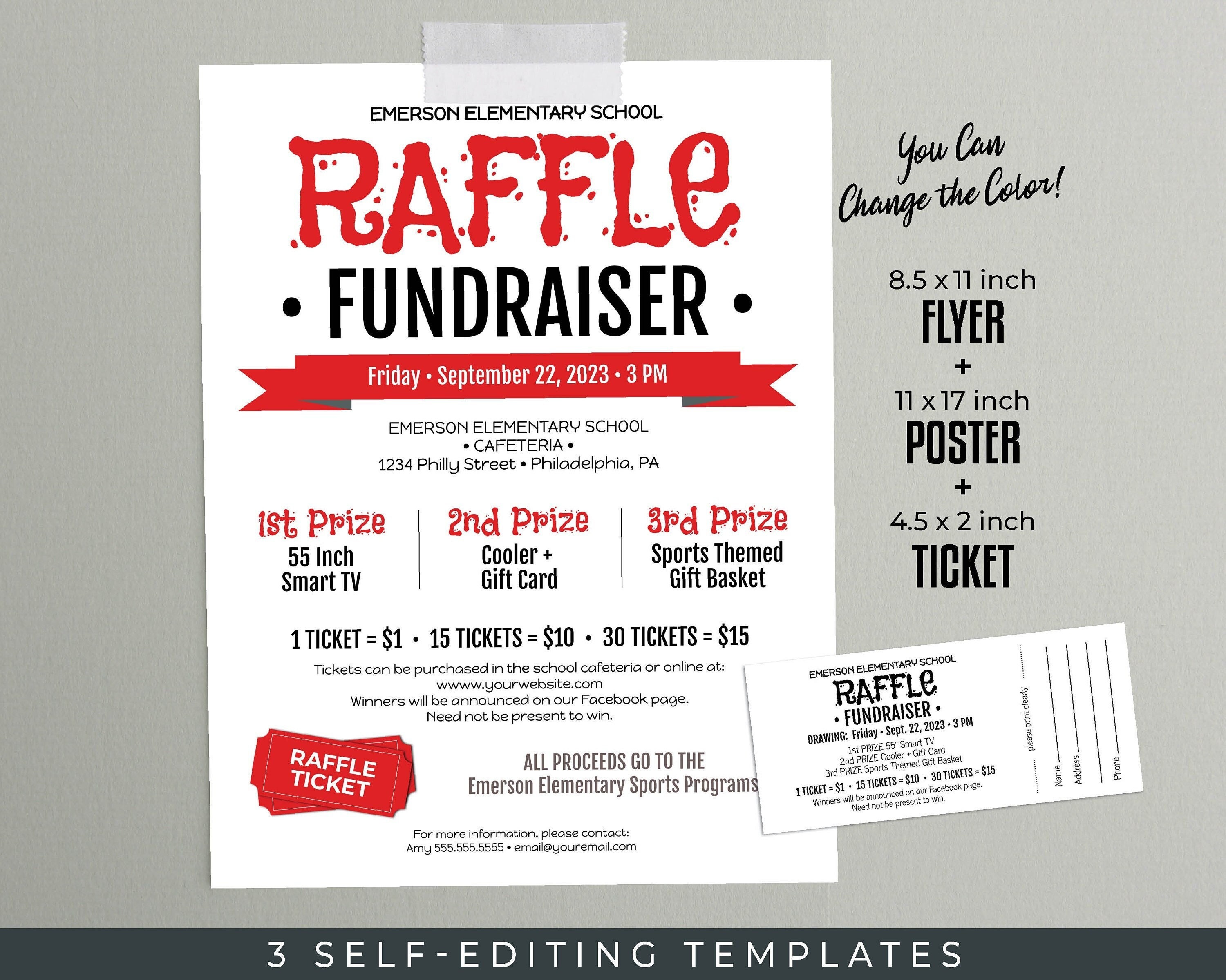 raffle-fundraiser-bundle-editable-templates-8-5x11-flyer-11x17-poster