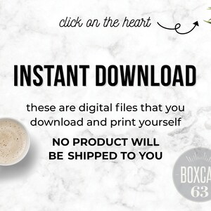Vision Board Quotes/Sayings | INSTANT DOWNLOAD | Scrapbooking | Inspirational | Manifest Goals & Future | 4-Page PDF | 8.5x11 inches image 5
