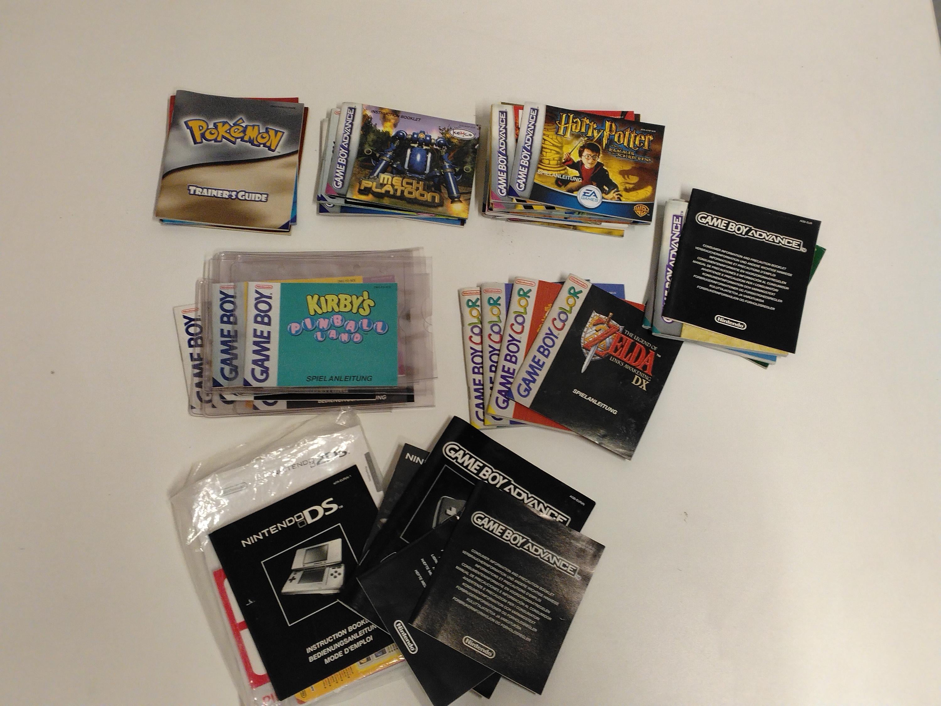 Game boy manual - Etsy 日本