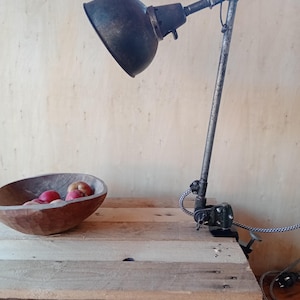 Industrial Bauhaus Articulated Table Lamp by Curt Fischer for Midgard, 1930s