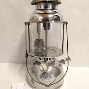 Hasag 351 Petroleumdruck-Laternenlampe (Petromax Ditmar-Stil) - seltene Sammlerlampe - Industrie Dekor #2