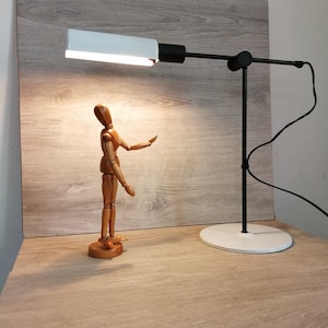 Very modern VENETA LUMI Italy Desk Chrome Table Lamp