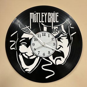 Vinyl Record Album Wall Clock - MOTLEY CRUE