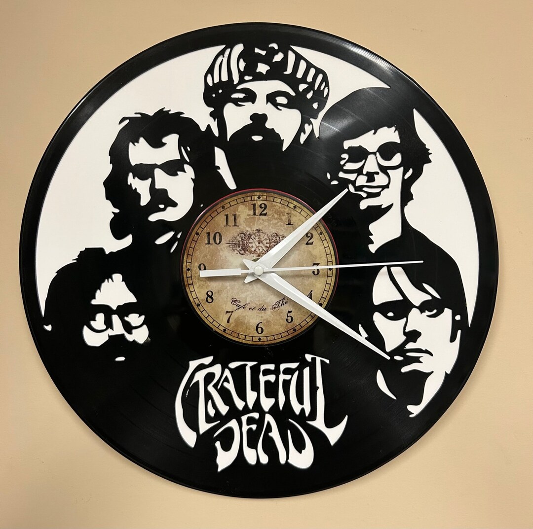 Laser Cut Vinyl Record Album Wall Clock the Grateful Dead - Etsy