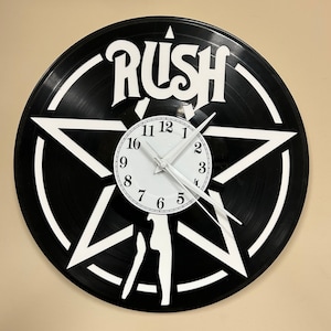 Vinyl Record Album Wall Clock - RUSH