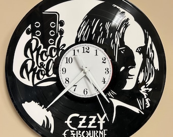 Vinyl Record Album Wall Clock - OZZY OSBOURNE