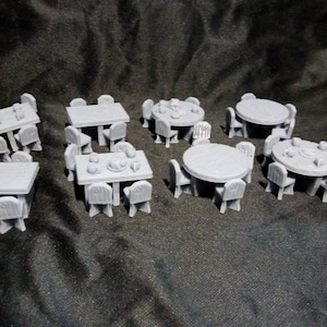 Wirtshaustische Dark Realms 28mm 32mm