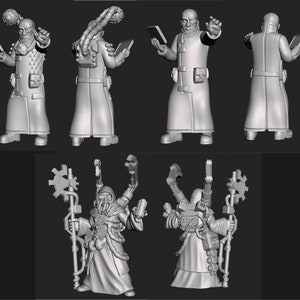 Cyberpunk Scientists Onmioji 28mm 32mm TGM-7