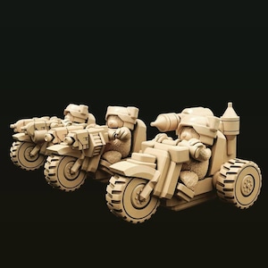 Urzan Liberty Corps: Trikers TGM-7 28mm A force of teddy bear sci-fi soldiers
