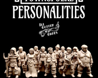 Townsfolke: Personalities TGM-7 D&D NCPs