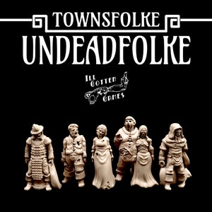 Townsfolke: Undeadfolke TGM-7 D&D NCPs