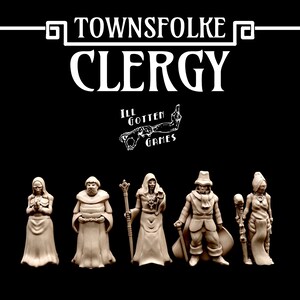 Townsfolke: Clergy TGM-7 D&D NCPs