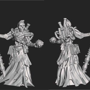 Cyborg Lich D&D Onmioji 28mm 32mm TGM-7
