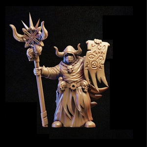 Warlock with scroll D&D Onmioji TGM-7