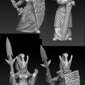 Vrouwelijke High Elves D&D Onmioji