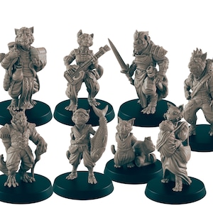 Catfolk Everyday Folk EC3D