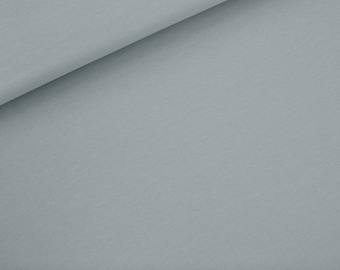 See You At Six French Terry Fabric - Monument Gray