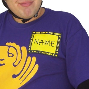 Legends of the Hidden Temple Name Tag Sticker Halloween Etsy