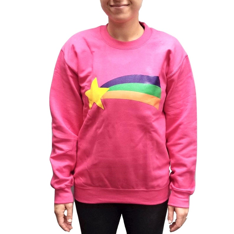 Mabel Pines Sweatshirt Halloween Costume Rainbow Shooting Star Etsy