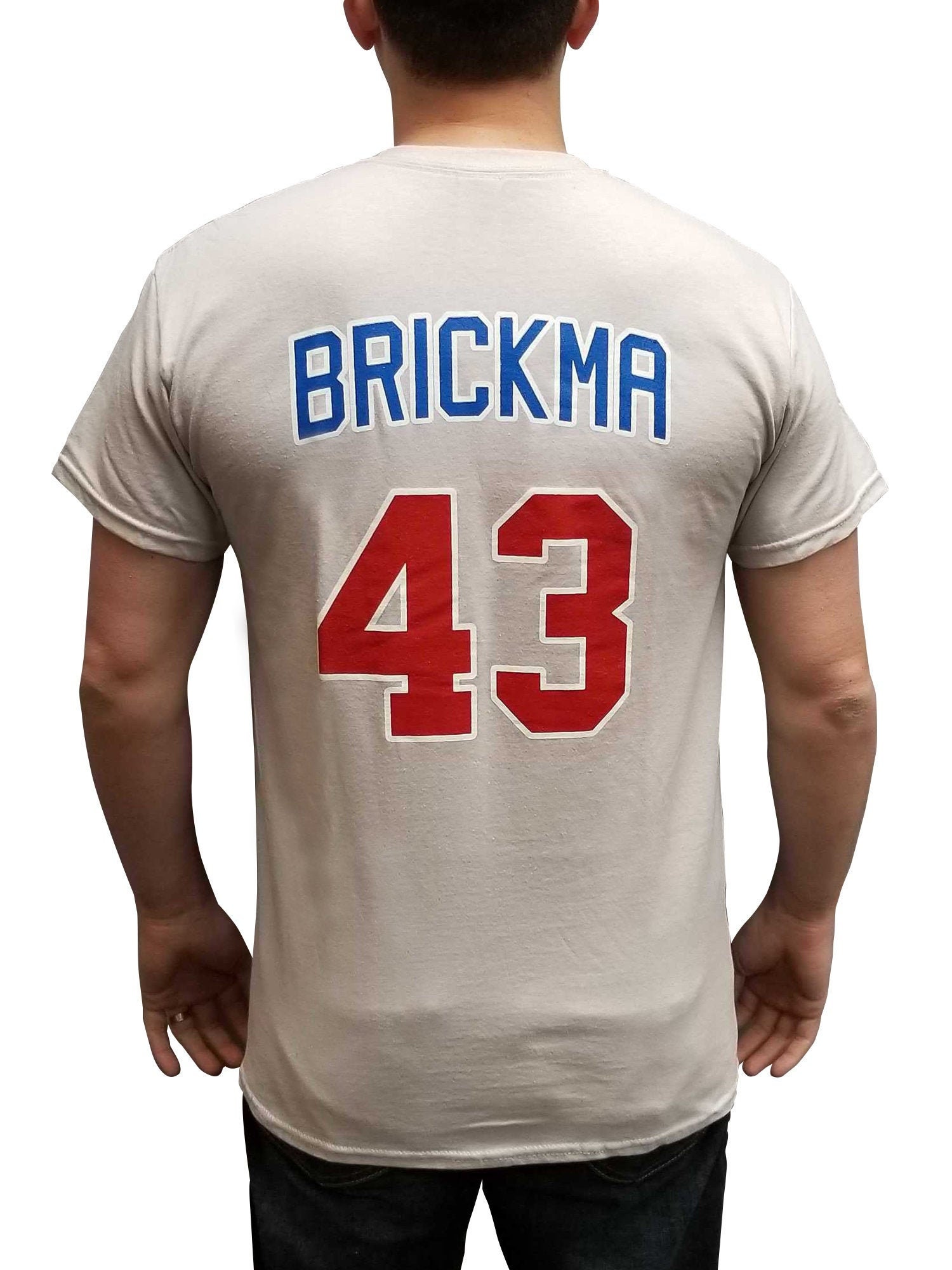 Phil Brickma Jersey T-shirt 43 Pitching Coach Baseball Movie - Etsy