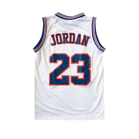 Mens Basketball Jersey 90S Moive #23 Space Jam Shirts White 
