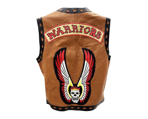 The Warriors Faux Vest Movie Costume Jacket -