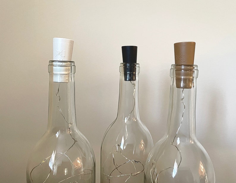 Lighted Wedding Party Bottles Wedding Centerpiece Maid Of Honor Bride Bridesmaid Fairy Lights