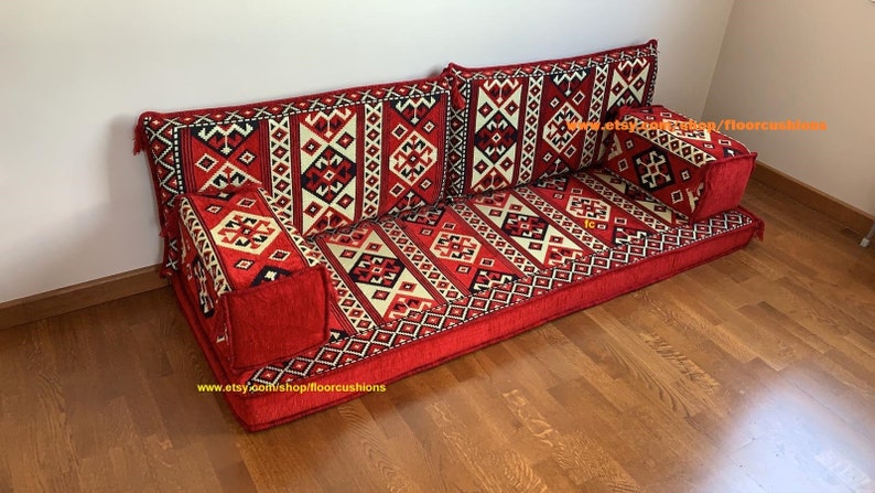 Neue arabische Stil Majlis Boden Sofa-Set Boden Sitzsofa | Etsy