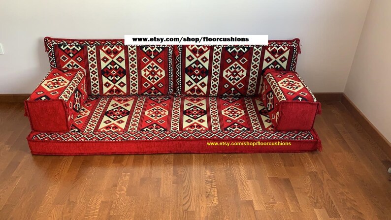 Neue arabische Stil Majlis Boden Sofa-Set Boden Sitzsofa | Etsy