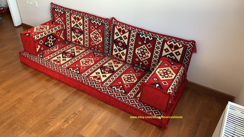 Neue arabische Stil Majlis Boden Sofa-Set Boden Sitzsofa | Etsy