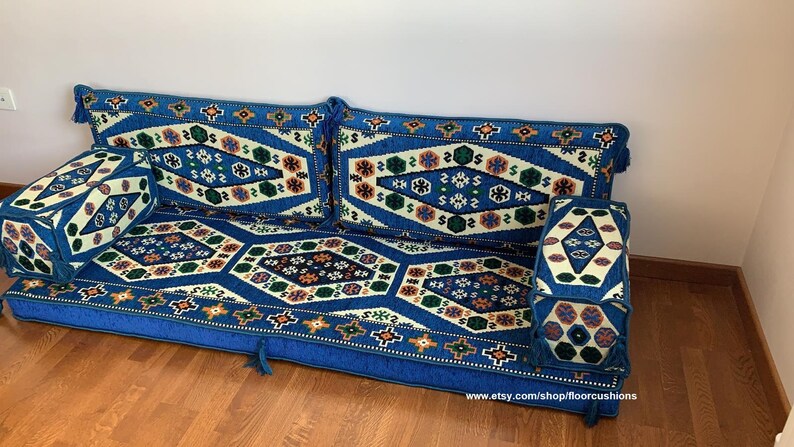 Arabische Stil Majlis Boden Sofa-Set Boden Sitzsofa Boho | Etsy