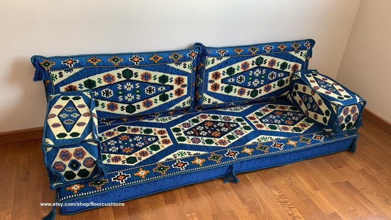 Arabische Stil Majlis Boden Sofa-Set Boden Sitzsofa Boho | Etsy