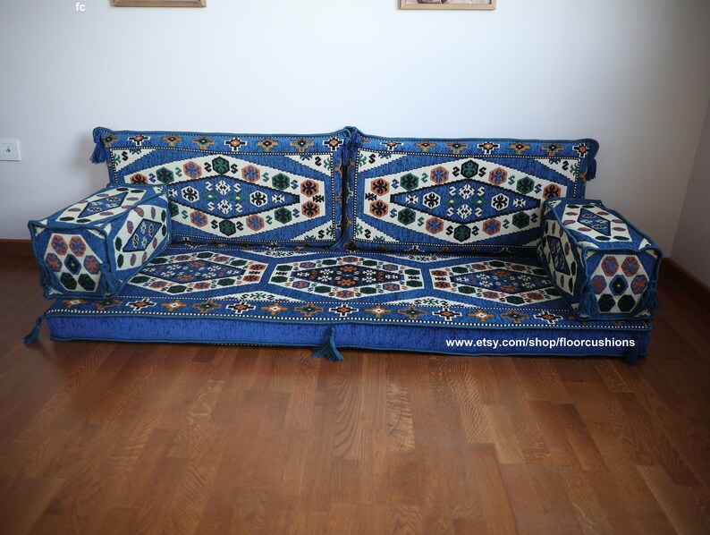 Arabische Stil Majlis Boden Sofa-Set Boden Sitzsofa Boho | Etsy