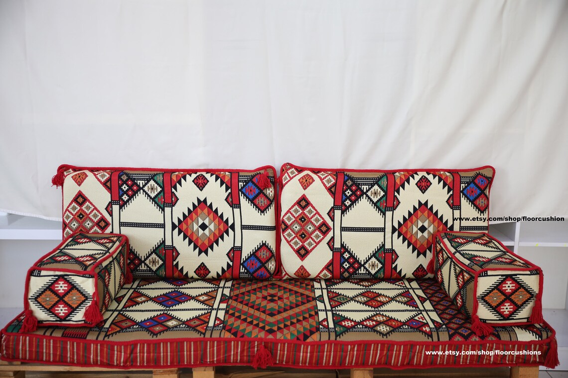 Natürliche Möbel kleine Wohnkultur BodenSitzgarnituren | Etsy