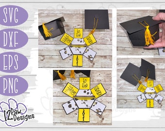 Download Graduation Card Svg Etsy