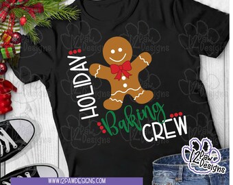 Holiday Baking Crew - Gingerbread