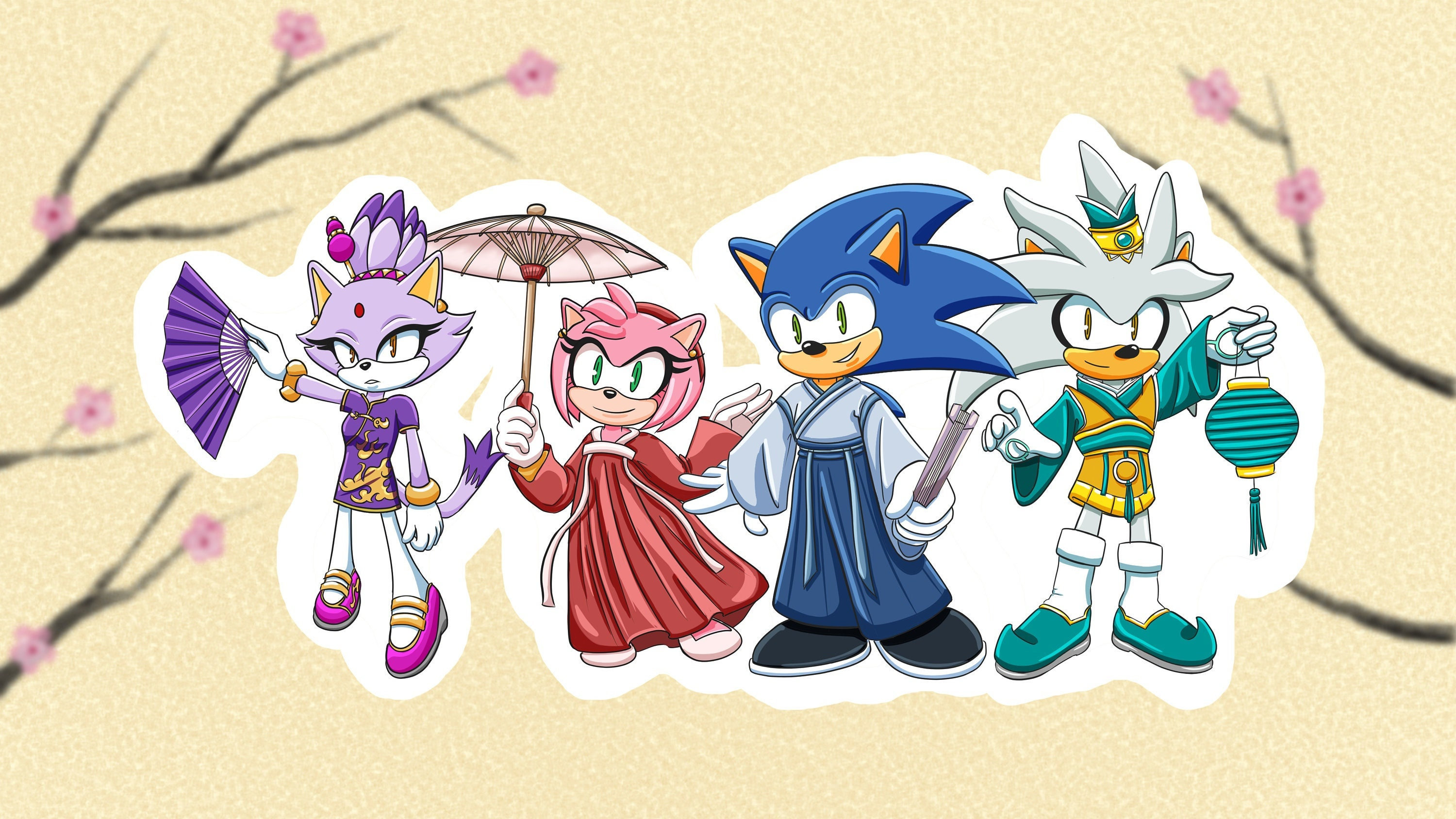 SONIC Matte Vinyl sticker pack - Sonic, Knuckles, Tails, Amy, Shadow,  Rouge, Silver, Blaze - ( 3 in / 7,6 cm) - Flopicas's Ko-fi Shop - Ko-fi ❤️  Where creators get support