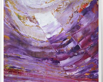 DIGITAL DOWNLOAD Jacob’s Ladder Prophetic Art Christian Artwork Modern Wall Decor