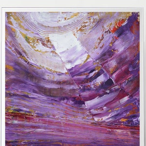 DIGITAL DOWNLOAD Jacob’s Ladder Prophetic Art Christian Artwork Modern Wall Decor
