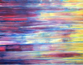 Entering His Presence, Abstract Print, Original Painting Prophetic Art Christian Artwork Modern Wall Decor