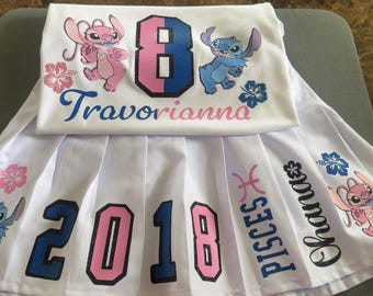 Custom Stitch Birthday Outfit