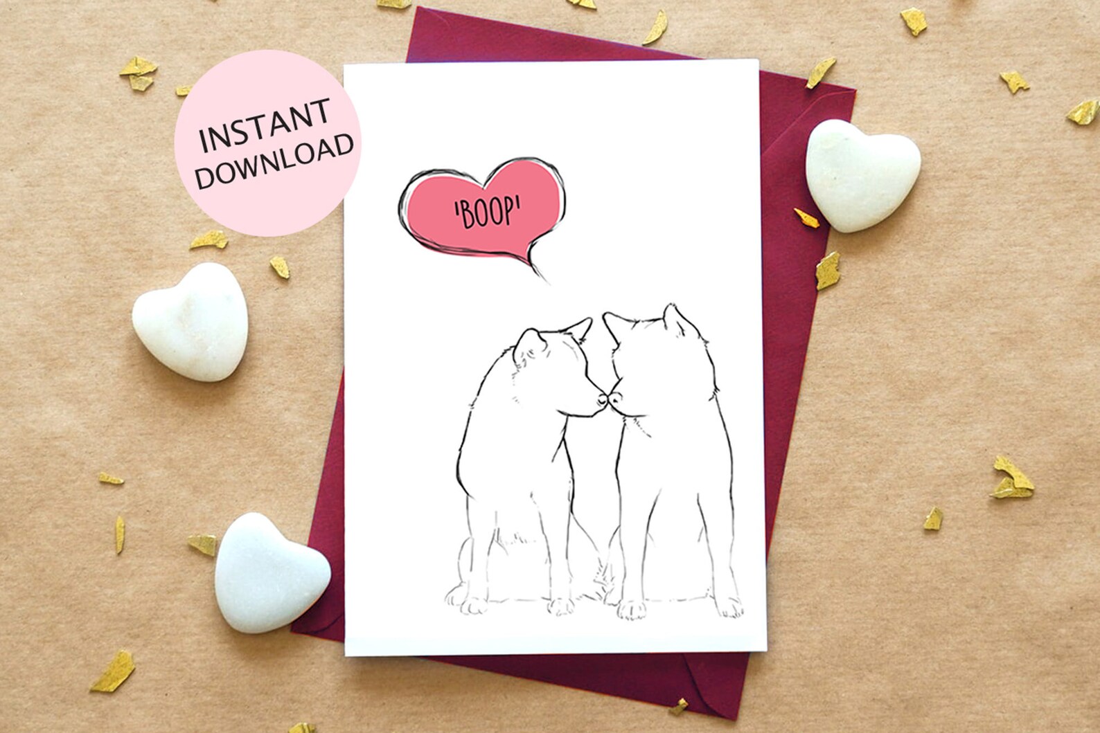 Printable Valentine's Card Funny Printable - Etsy