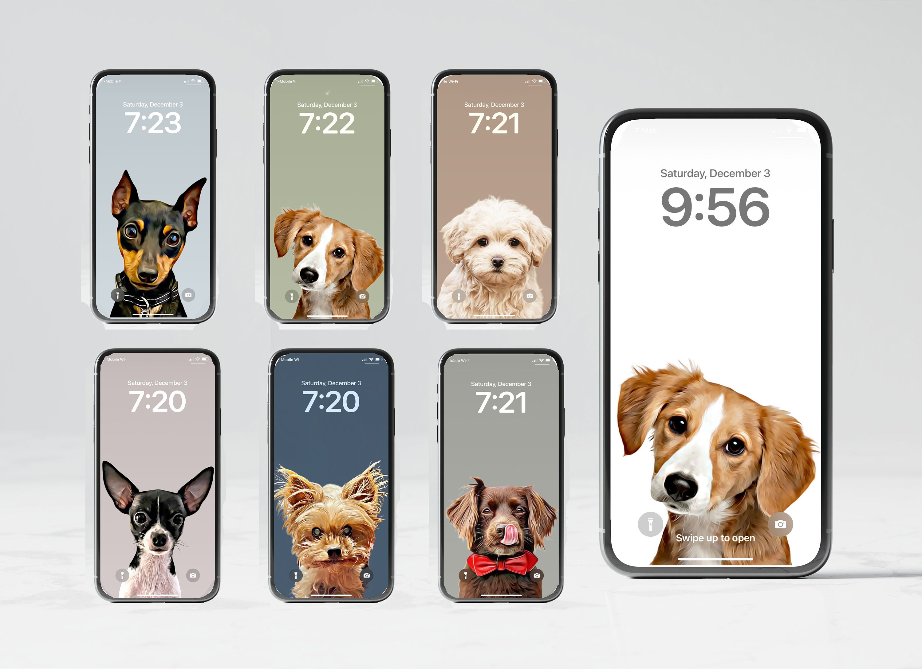 Dog Phone Wallpaper - Etsy Dog Phone Wallpaper - Etsy