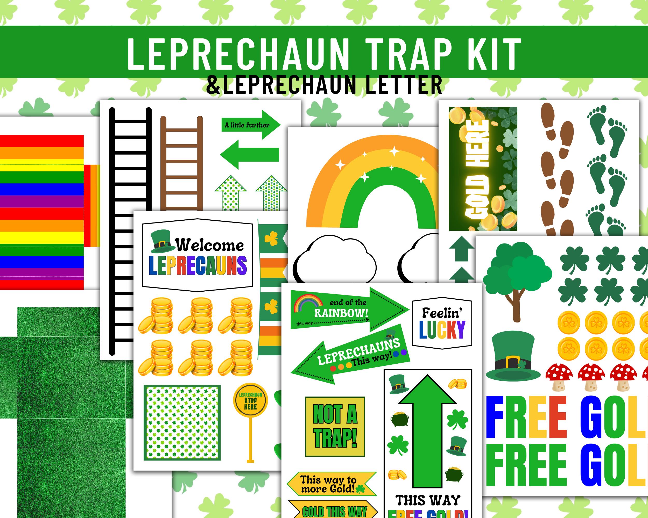 43 Dive into Fun with These Easy Popsicle Stick Crafts for Kids 16 DIY Leprechaun Trap Kit Printable, St. Patrick's Day Craft,…
