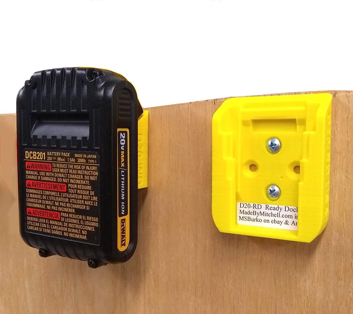 DeWalt DCB20x Battery Power Dock Adapter - 16AWG Wired For Power Wheels & Projects