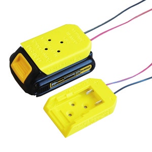 Power Dock für DeWalt D20 20V Batterie - DeWalt Power Halterung - 14AWG Drähte PN: D20-14