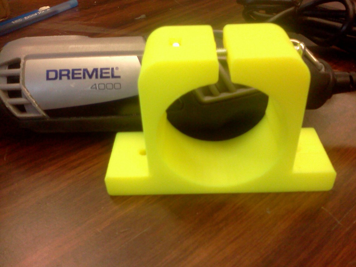 Rotary Tool Holder Clamp for Dremel 4000 Fits Vise or Table Etsy