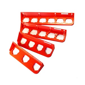 M12 Battery Rack Family - Milwaukee M12 12V also fits Bosch, Makita, PN: M12x#Rack or M12x#MRack Free Shipping