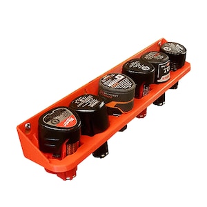 M12 Battery Rack 6-Slot - for Milwaukee Bosch, Makita and RIDGID PN: M12x6-MRack